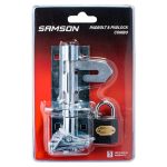 Samson 100MM Padbolt + 32MM Iron Padlock Set