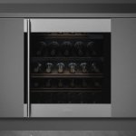 Smeg 60 Cm Classic Semi Integrated Undercounter Wine Cooler