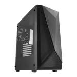 FSP CMT195B Atx Gaming Chassis Tempered Glass Side Panel - Black