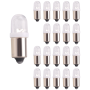 20 Pcs BA9S H6W Bayonet LED Light Bulbs For Car Compatible With Universal