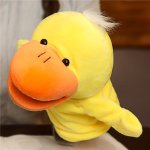 Cuddly Plush Animal Toys - Hand Finger Story Puppets Cute Dolls For Educational Play - Lion Elephant Bunny & Monkey - Perfect Gi