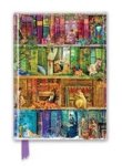 Aimee Stewart: A Stitch In Time Bookshelves Foiled Journal Flame Tree NoteBooks