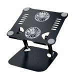 Collapsible Stand - Ergonomic Laptop Riser With 2 Fans