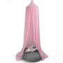 Hanging Canopy Tent - Solid Pastel Pink