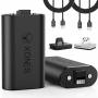 Rechargeable Battery Pack For Xbox One Controller 2PACK 1200MAH Long Battery Life Lithium-ion Battery Replacement With Charging Status LED For Xbox One/xbox Ones/xbox X