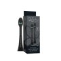 Dr Smile Smilesonic Electric Toothbrush Replacement Heads 2 Pack - Midnight Black