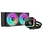 Deep Cool LQ240 Argb Lcd 240MM All-in-one Black Liquid Cpu Cooler