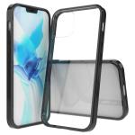 For Iphone 12 12 Pro Shockproof Scratchproof Tpu + Acrylic Protective Case Black