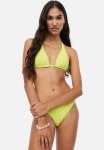 Padded Triangle Bikini Top - Yellow