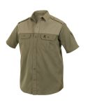 Mens Kalahari Shirt S S Olive & Putty - 3XL