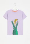 PoP Candy Printed Crew Neck Tee - Lilac