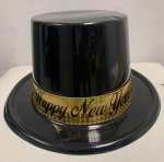 Happy New Year Plastic Hats