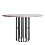 Fluted Dining Table Round