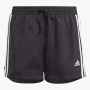 Adidas Boys 3S Shorts Black - 15-16