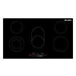 ELBA Classic 90CM 6 Zone Ceramic Black Hob 02 LT5-02