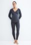 Mama Before & After Ribbed Leggings - Dark Grey