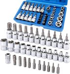 34 Piece Torx And E-torx Star Socket Set