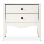 @home Scarlet Bedside Chest White