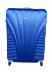 Smte Blue Star 1 Piece Hard Outer Shell Luggage 28 Blue With Keychain