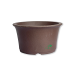 Japanese Unglazed Round Containers - Large 165 D X 93MM H