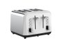 Swan Townhouse Stainless Steel 4-SLICE Toaster Pearl White