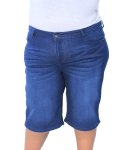 Ladies Denim Jessy Bermuda - 54 Mid Wash