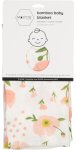 Bamboo Baby Blanket - Poppy Flower