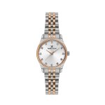 Womens Silver & Rose Gold Two-tone Watch