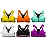 Pack Of 6 Colour Wireless Sports Bra's - 8923 - 42D