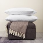 400 Thread Count Sateen Pillowcase Standard White