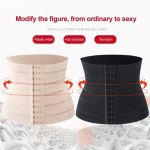 1PC Adjustable Flower Patterned Waist Shaper - Back Support Waist Trainer For Women - Tummy Control And Fat Burning Postpartum R