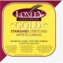 Gold 16MM Standard Bar Stretched Canvas With Curved Corners 16 X 16