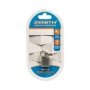 Padlock - Home Security - Iron - Extra Keys - Silver - 20MM - 3 Pack