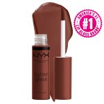 Professional Makeup Butter Gloss Non Sticky Lip Gloss - Deep Red - Brown