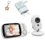 Wireless Video Baby Monitor With 3.2 Lcd & Handmade Keyring