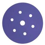 Ceramic Sanding Discs 150MM 60 Grit 6+1 Hole SMI-740417060