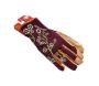 Tork Craft Ladies Slim Fit Garden Gloves Maroon - M