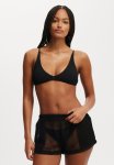 Cotton On The Essential Beach Short - Black open Mesh
