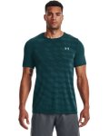 Men's Ua Seamless Radial Short Sleeve - Tourmaline Teal LG