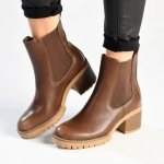Madison Jolinda Ankle Boot - Tan - 8