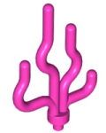 Parts Plant Sea Grass Seaweed 30093 - Dark Pink