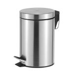 - Roma 3L S S Pedal Bin - Soft Close Lid - Silver
