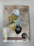 5PC Happy New Year Balloon Pack