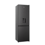 Hisense 347L Black Combi Fridge-freezer Frostless| LED Lighting