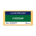 Lancewood Cheddar Cheese 600G