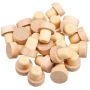 Wine Bottle T Shaped Wooden Stopper For Wooden Wine Stopper- 30 Piece