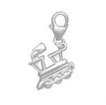 C567-C00009 - 925 Sterling Silver Train Charm
