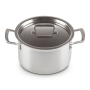 Le Creuset 3 Ply Stainless Steel Deep Casserole Pot 20CM