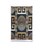 1 X 1.5M Carpet Black & Gold
