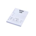SAD505 A5 Page A Diary Refill 2026